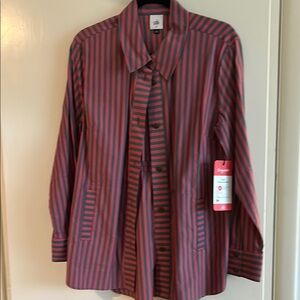 New, with tags Cabi Striped Button-Up Shirt